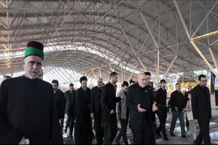 حضور نماینده تولیت حرم مطهر امام حسین(ع) در تبریز