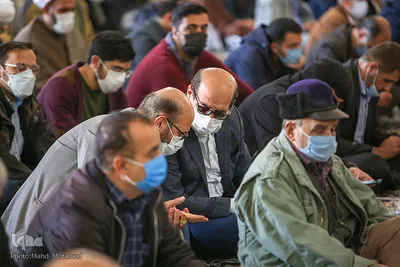 اقامه نماز جمعه پس از چند ماه تعطیلی - قزوین‎