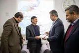 تجلیل استاندار مرکزی از پدر شهید «بهنام عقیقی»