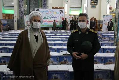 مرحله دوم رزمایش مواسات و کمک مومنانه در اهر