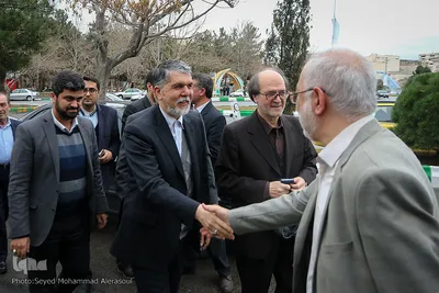 افتتاح کتابخانه مرکزی مشهد با حضور وزیر فرهنگ و ارشاد اسلامی
