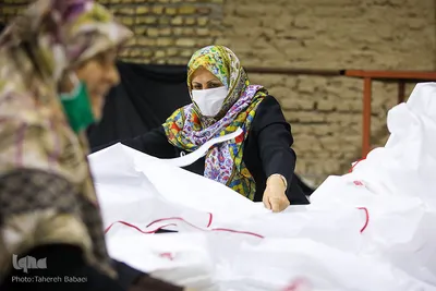 تولید «گان» برای پرستاران و کادردرمانی بیماران کرونایی