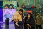 حال و هوای حرم شاهچراغ(ع) در شب نیمه شعبان‎