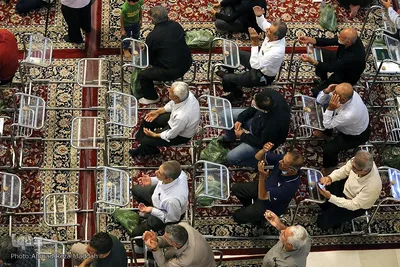 مراسم سوگواری شهادت حضرت امام محمدباقر(ع) در حرم شاهچراغ(ع)‎‎
