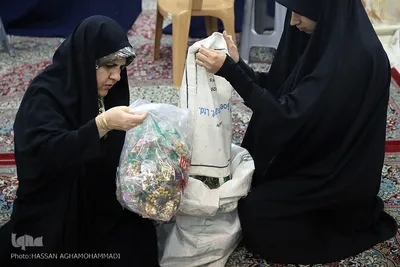 آئین رزق زائر اربعین حسینی در بقعه شیخ طرشتی