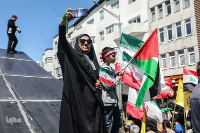 راهپیمایی روز قدس در تهران