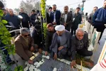 ویژه‌برنامه «مسیح راننده» در گلستان شهدای اصفهان
