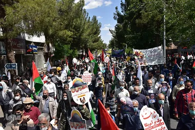راهپیمایی روز قدس در بیرجند