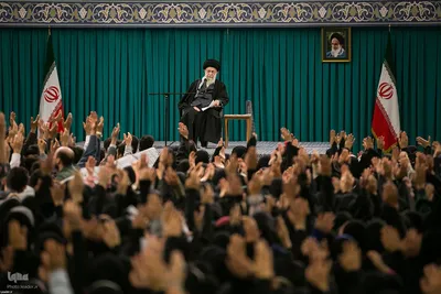 دیدار رمضانی دانشجویان با رهبر انقلاب