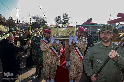 تشییع شهدا در زنجان‎‎