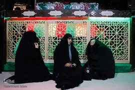 وداع با پیکر شهید مدافع حرم «بهرام مهرداد» در معراج شهدای تهران
