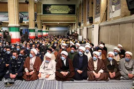 دیدار جمعی از فرماندهان و کارکنان نیروی هوایی و پدافند هوایی ارتش با رهبر انقلاب اسلامی