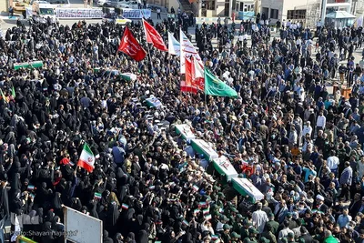ورود پیکرهای ۱۱۱ شهید دفاع مقدس به کشور