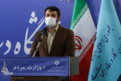  حضور حجت‌الله عبدالملکی، وزیر تعاون، کار و رفاه اجتماعی