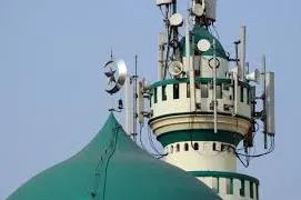 中国青海省清真寺摘除扬声器