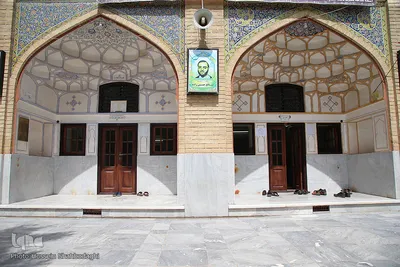 حجره طلبگی امام خمینی در مدرسه فیضیه قم
