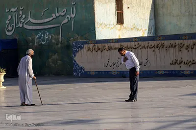 حرم علی بن مهزیار اهوازی در روزهای کرونایی