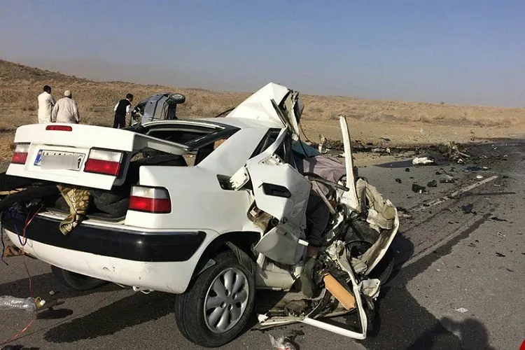 ۳۸ درصد تصادفات در جنوب استان کرمان به دلیل واژگونی