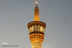 لحظه تحویل سال در حرم مطهر رضوی

