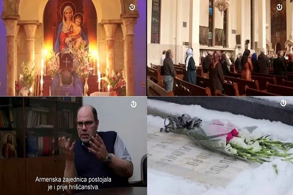 نمايش مستند همزیستی دینی ایرانی‌ها در تلویزیون بوسنی و‌هرزگوین