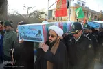 استقبال از چهار شهید گمنام دوران دفاع مقدس در یزد