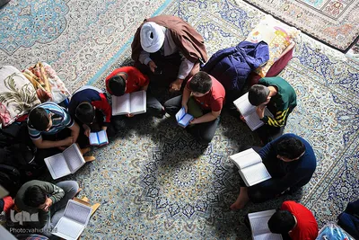 مراسم معنوی اعتکاف خراسان شمالی