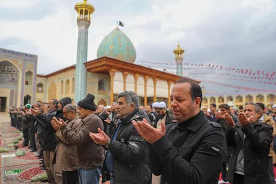 اقامه نماز باران در شیراز‎