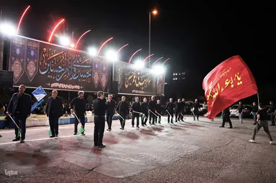 آیین شاخسی واخسی در اهر؛ تجلی فرهنگ عاشورایی
