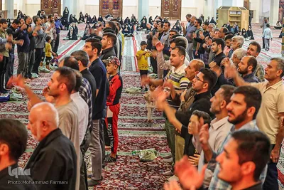 مراسم سوگواری شب شهادت امام حسن عسکری(ع) شاهچراغ