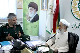 حجت‌الاسلام و‌المسلمین کاظم صدیقی؛ امام جمعه موقت تهران و سردار سرتیپ علی فضلی، جانشین رییس سازمان بسیج مستضعفین