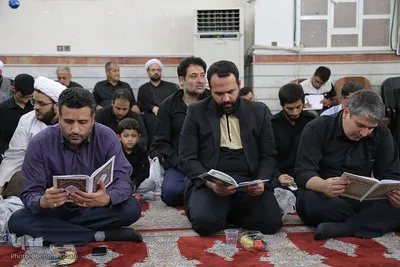 مراسم چهلمین روز شهادت جهادگر انقلابی و خادم قرآنی حجت‌الاسلام سید مهدی تقوی