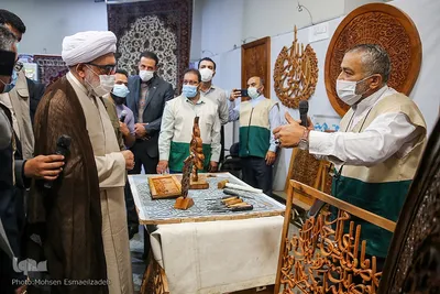 بازدید تولیت آستان قدس رضوی از نمایشگاه خدمت رضوي كشور
