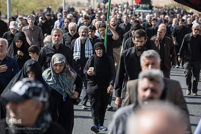 راهپیمایی اربعین حسینی در قزوین