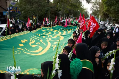 قافله عزاداری سالروز شهادت امام رضا(ع) در اصفهان
