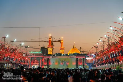 عزاداری شب تاسوعا در کربلای معلی