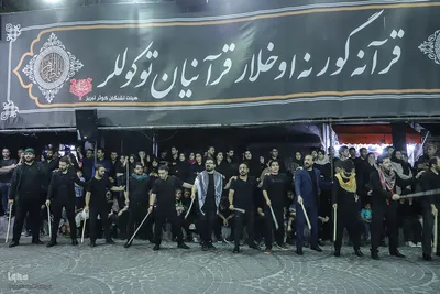 مراسم شاه حسین گویان تبریز
