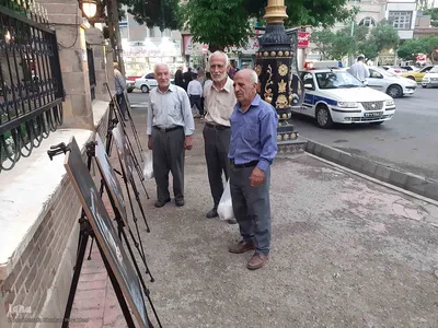 برپایی نخستین نمایشگاه عکس "در سوگ خورشید" در شهرستان اهر 