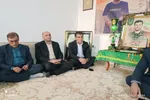 دیدار اعضای جهاد دانشگاهی لرستان با خانواده شهید طولابی