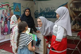 نمایشگاه سلامت محور شهرداری در بوستان لاله