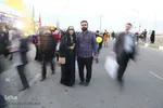 پیاده روی عشاق المهدی(عج) از حرم حضرت معصومه(س) تا مسجد جمکران