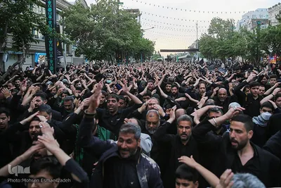 اجتماع دسته عزاداران علوی در مشهد
