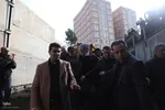 آیین بدرقه و وداع با پیشکسوت شعر و ادب ایران استاد علی نظمی‎