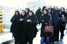 تشییع پیکر شهید مدافع حرم سجاد زبرجدی در محله خانی ابادنو