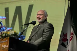 محمدجواد ظریف، وزیر امور خارجه در کنگره ملی الماس‌های درخشان