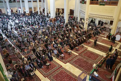 جشن شکرانه حضور در انتخابات در حرم شاهچراغ (ع)