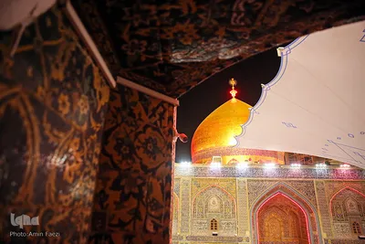 حرم مطهر اميرالمومنين علی(ع) در آستانه اربعین حسینی