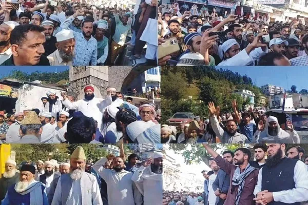 Keşmir’de Hindu Rahibin Hazreti Peygamber’e hakaretini halk protesto etti