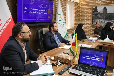 نشست خبری معاون شهردار و رئیس سازمان فرهنگی شهرداری شیراز‎‎