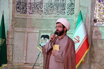 مراسم جزء خوانی قرآن کریم در حرم شاهچراغ(ع)