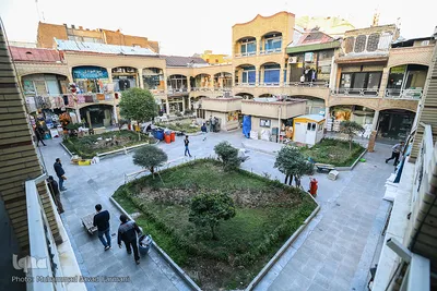 بازار بزرگ تهران، در آستانه سال نو